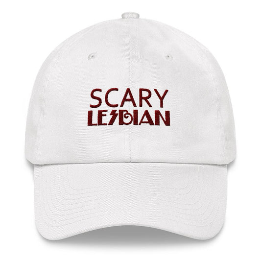 Scary Lesbian - Embroidered Hat , Polly and Crackers