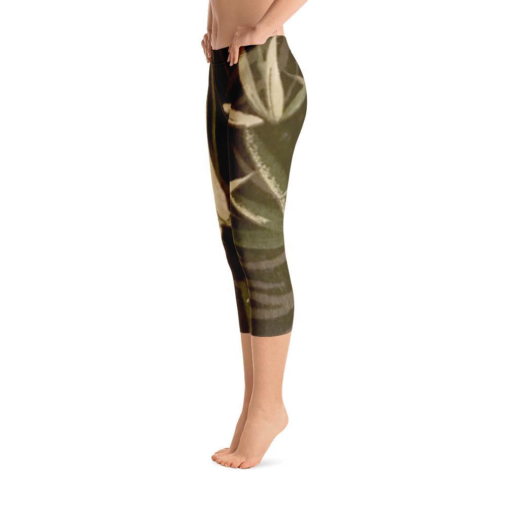 Greenery - Capri Leggings