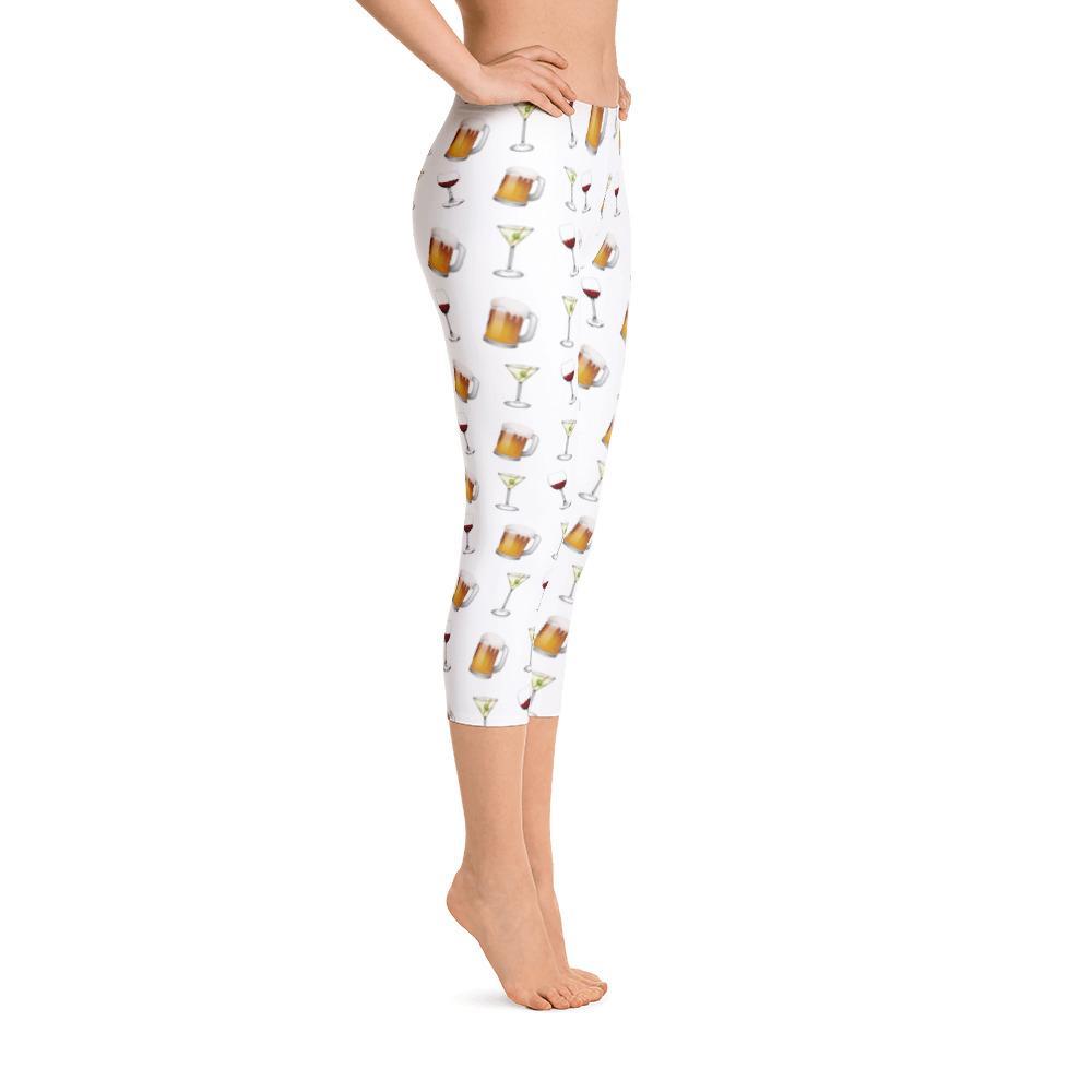 Happy Hour - Capri Leggings