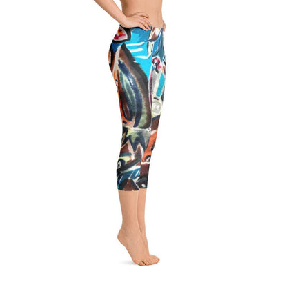 Bus Fabric - Capri Leggings