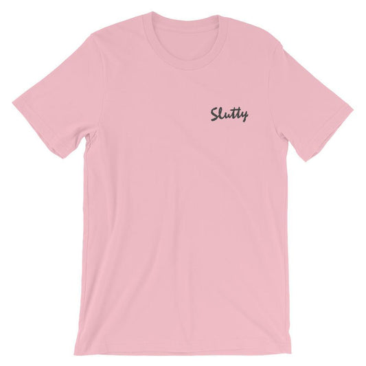 Slutty - Embroidered Shirt