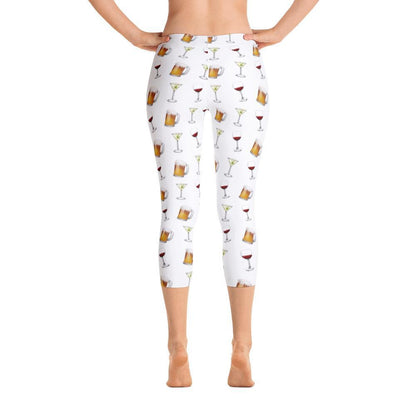 Happy Hour - Capri Leggings