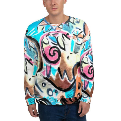 Bus Seat Fabric - Unisex Sublimation Sweatshirt