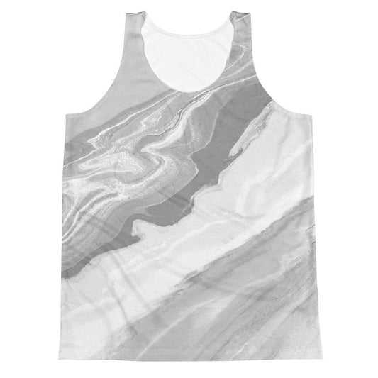 Grey Tie Dye - Sublimation Tank