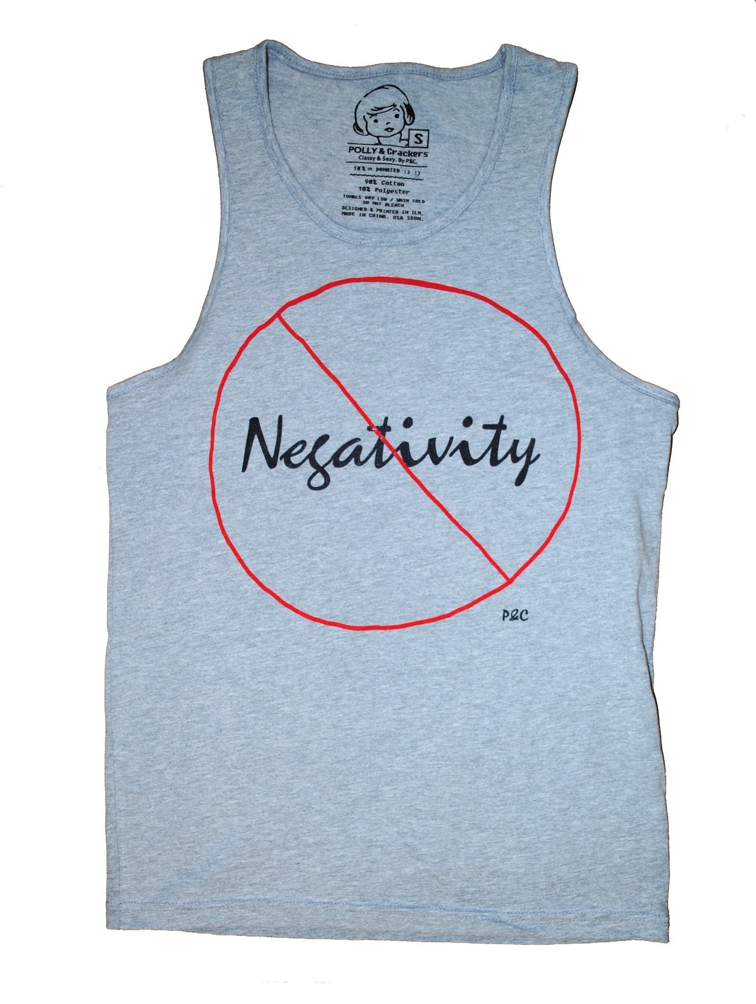 No Negativity - Men's Tank