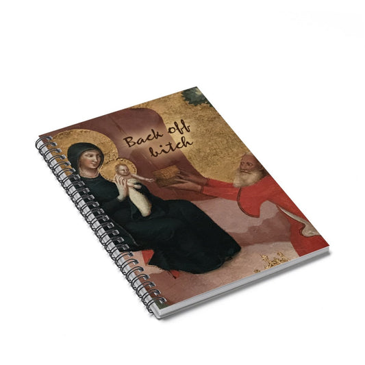 Back off Bitch - Notebook