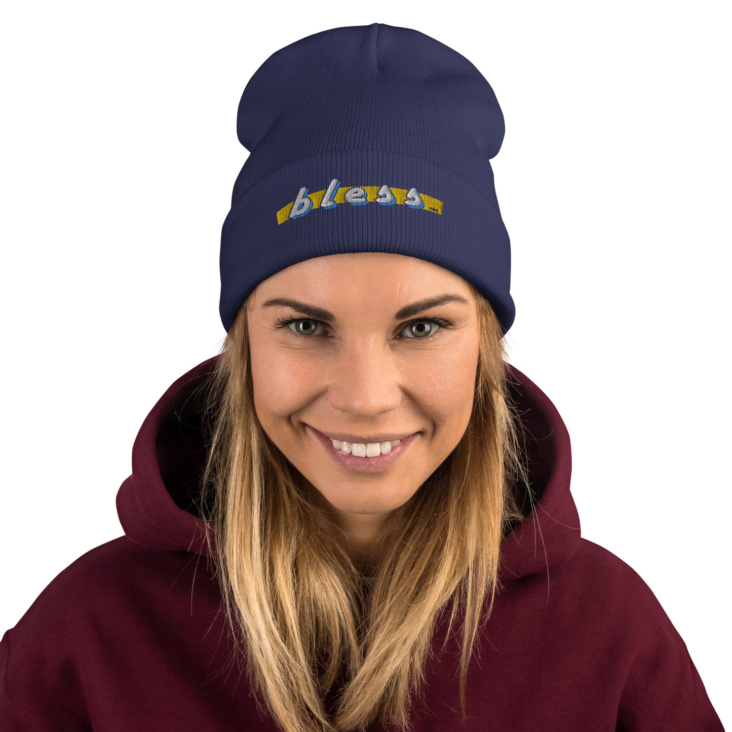 Bless - Embroidered Beanie