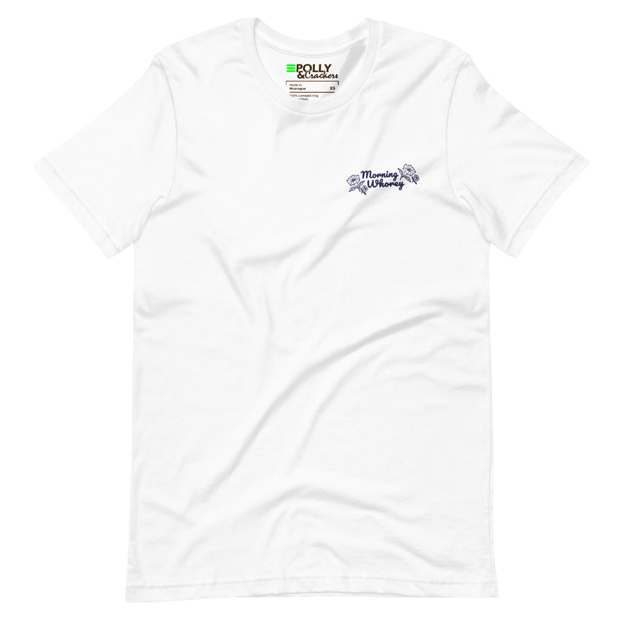 Morning Whorey - Embroidered Shirt