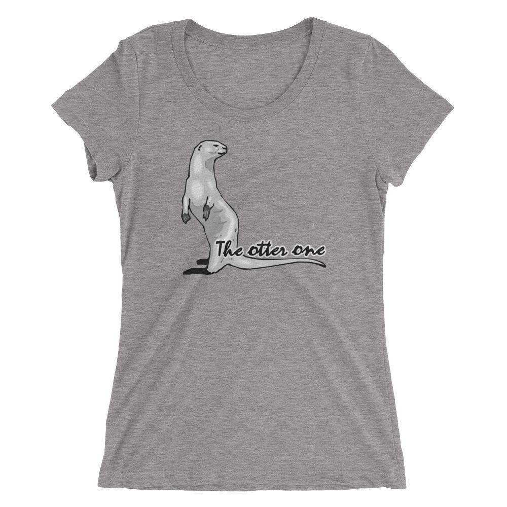 The Otter One - Women's Triblend ,  , Polly & Crackers Apparel