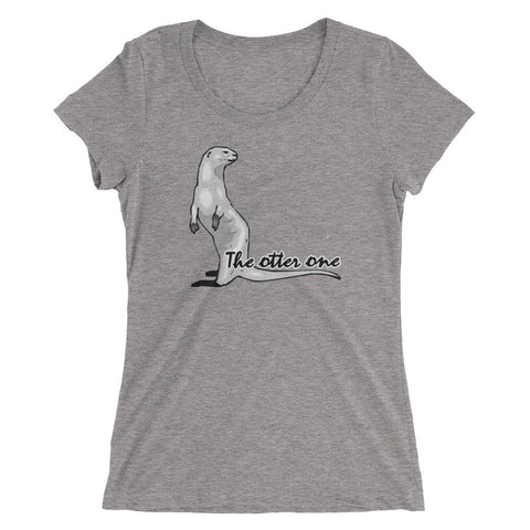 The Otter One - Women's Triblend ,  , Polly & Crackers Apparel