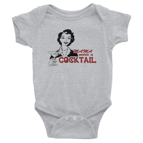 Mama Needs a Cocktail - Baby Onesie