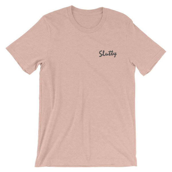 Slutty - Embroidered Shirt