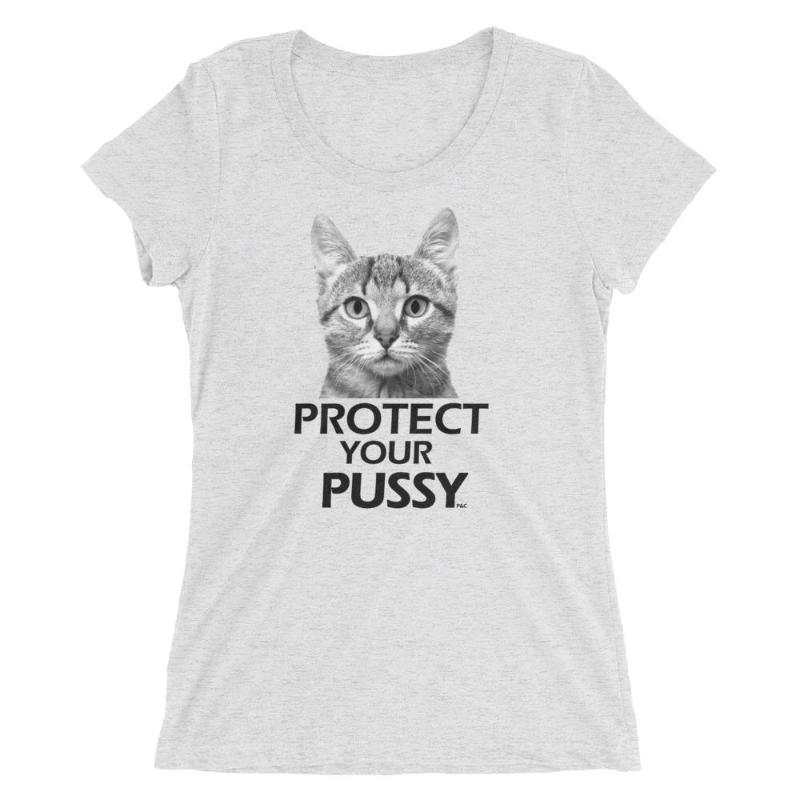 Protect Your Pussy - Women's Scoop Triblend