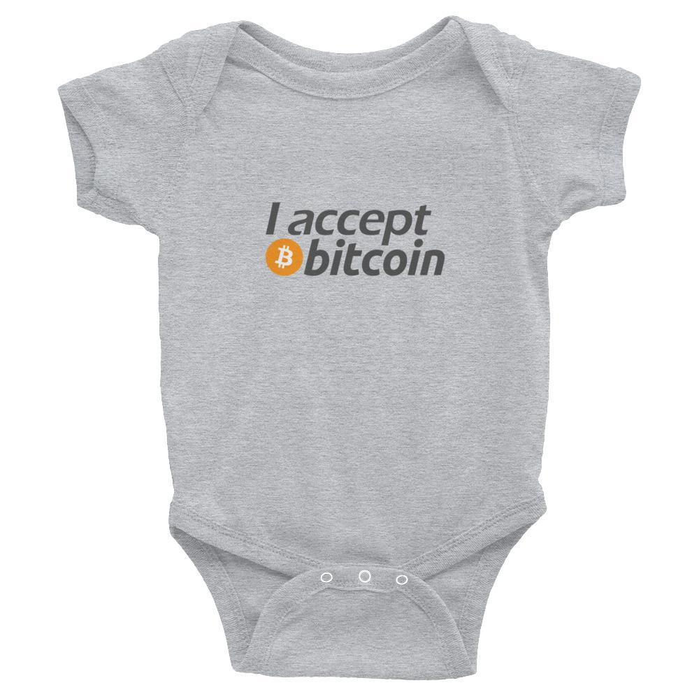 I Accept Bitcoin - Baby Onesie