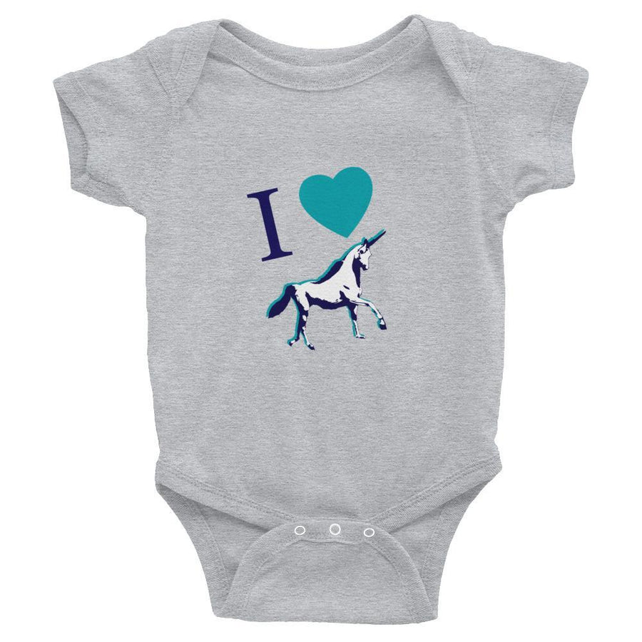 I <3 Unicorn - Baby Onesie