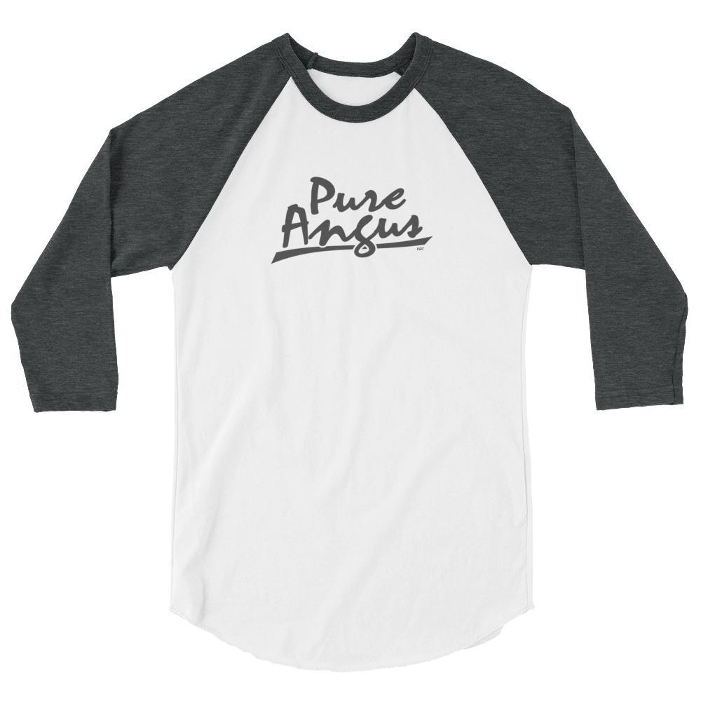 Pure Angus - 3/4 Sleeve Baseball Tee