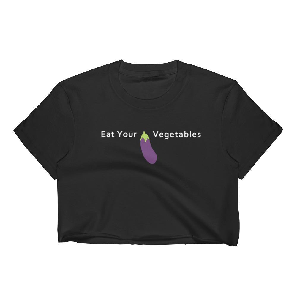 Eat Your Vegetables - Crop Shirt