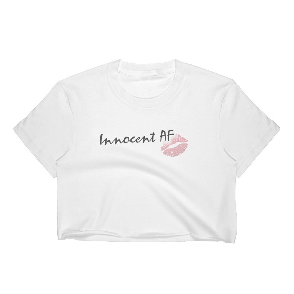 Innocent AF - Crop Shirt