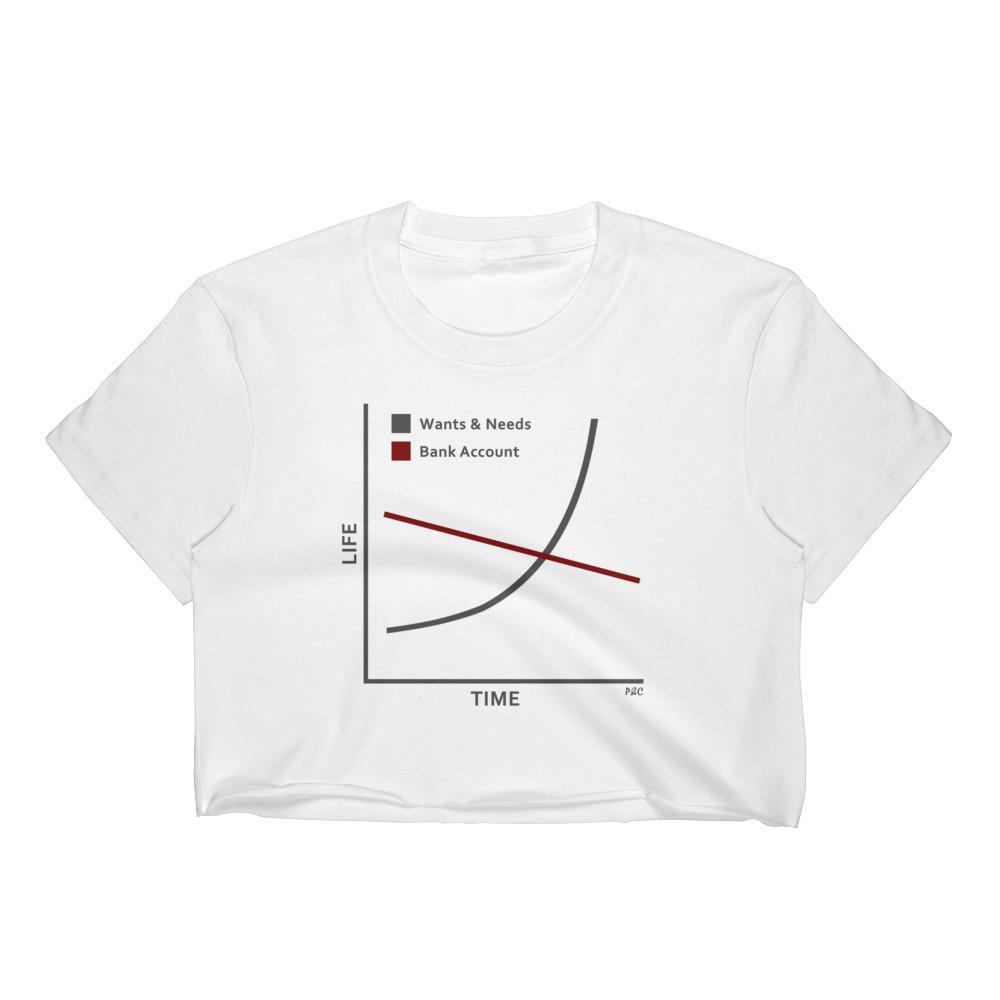 Life Chart - Crop Shirt