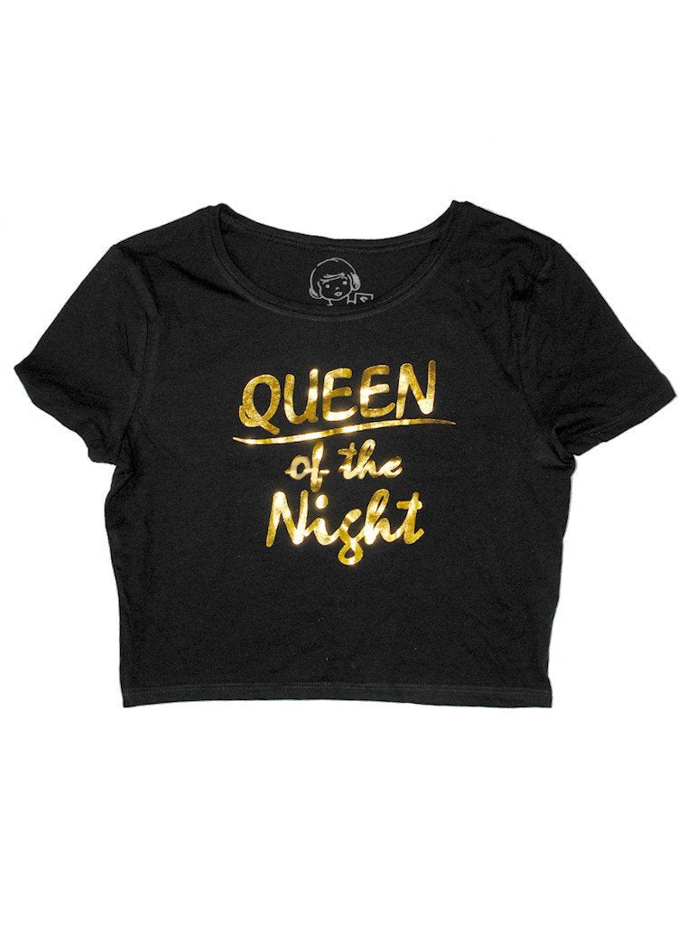 Queen of the Night - Crop Shirt