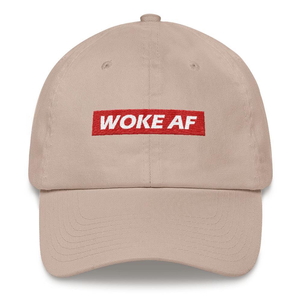 Woke AF - Embroidered Dad Hat