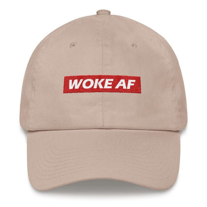 Woke AF - Embroidered Dad Hat