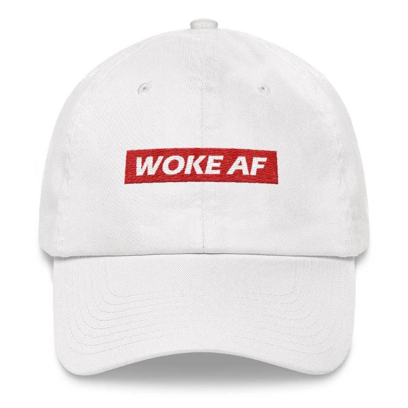 Woke AF - Embroidered Dad Hat