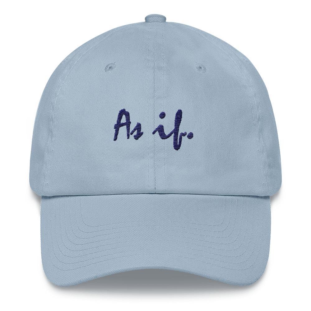 As if - Embroidered Hat