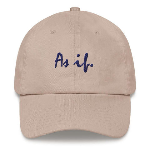 As if - Embroidered Hat