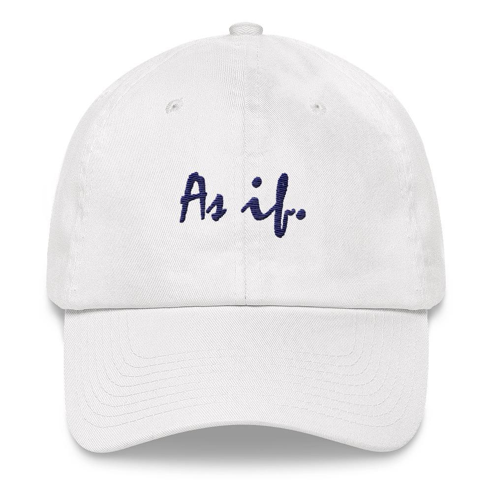 As if - Embroidered Hat