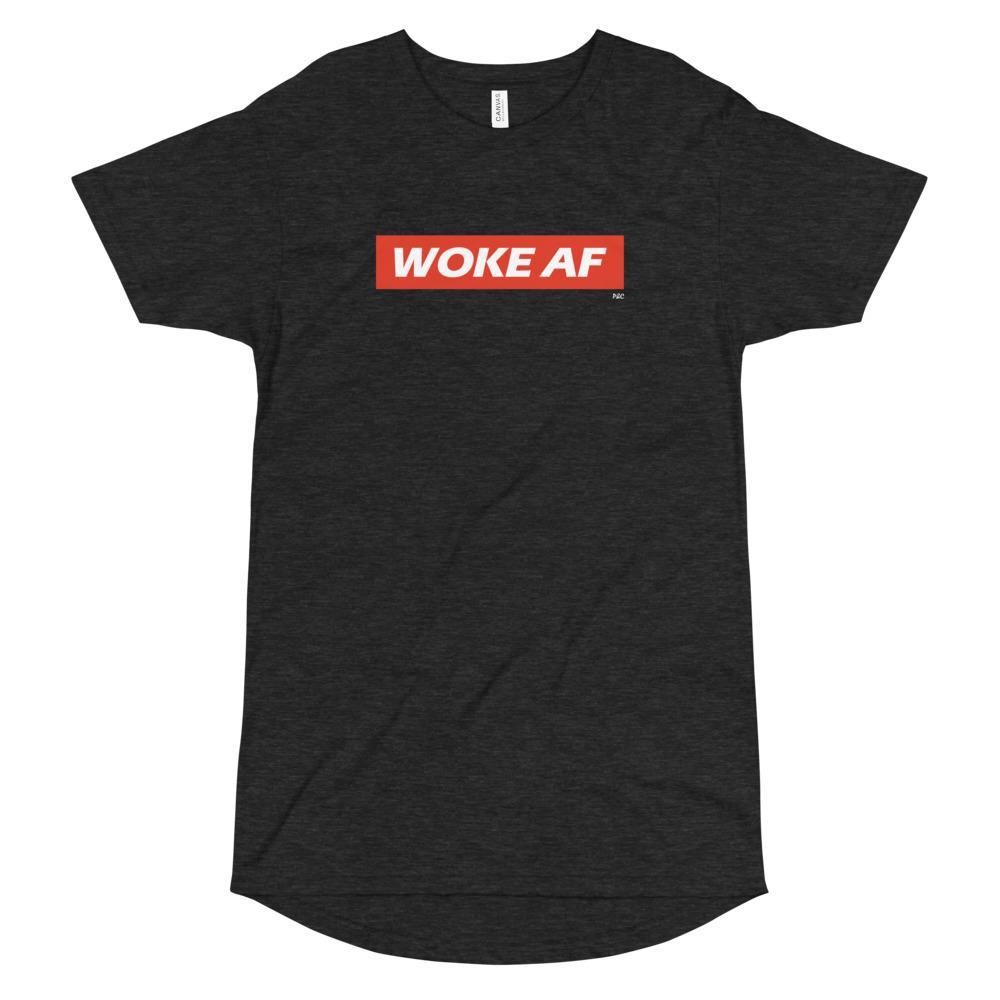 Woke AF - Long Body Urban Tee