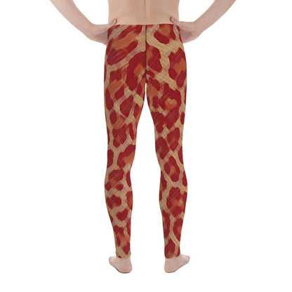 Red Cheetah - Men's Leggings