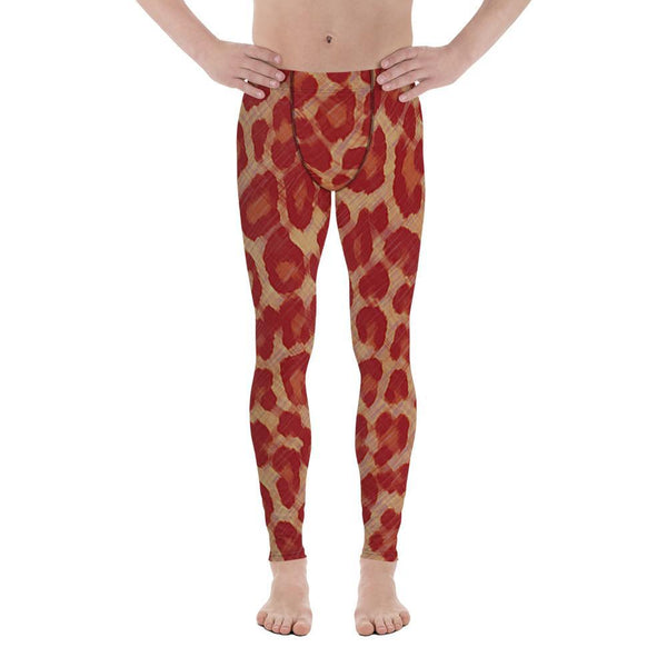 Red Cheetah - Men's Leggings