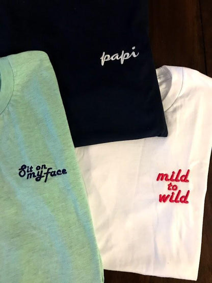 Mild to Wild - Embroidered Shirt