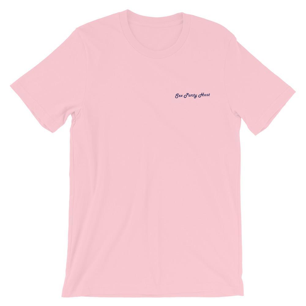 Sex Party Host - Embroidered Shirt