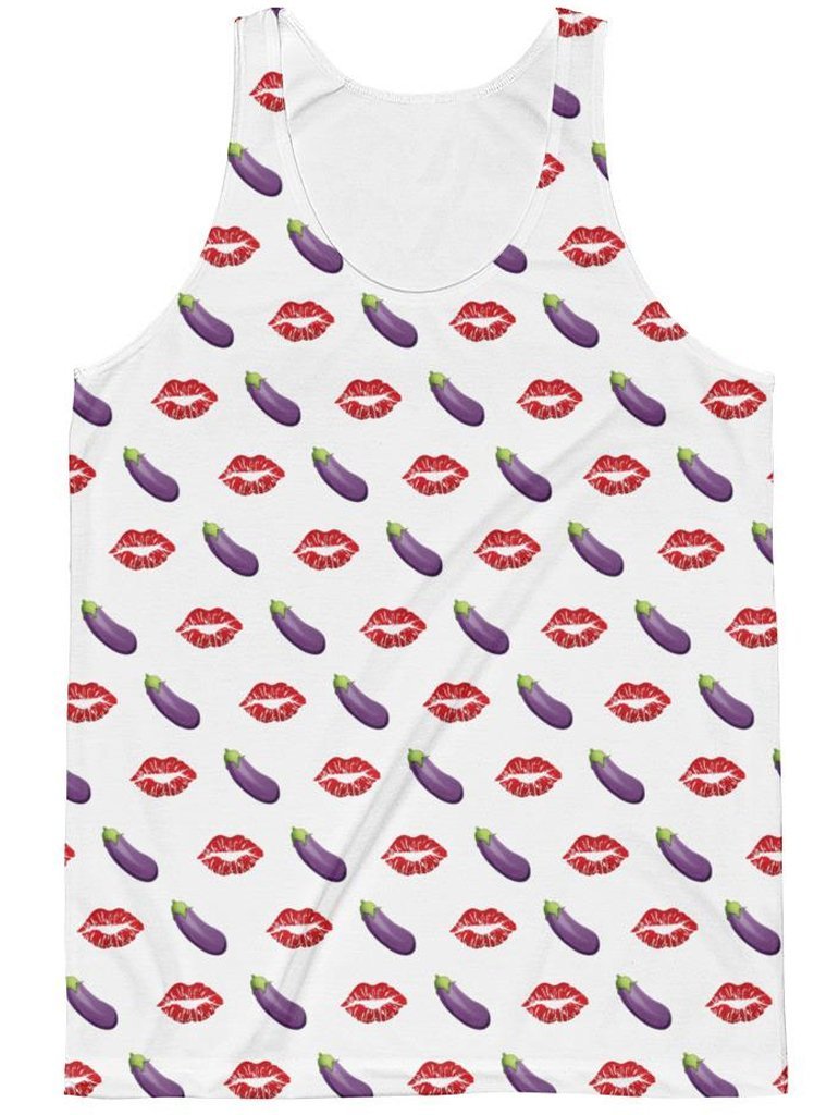 Eggplants & Kisses - Sublimation Tank