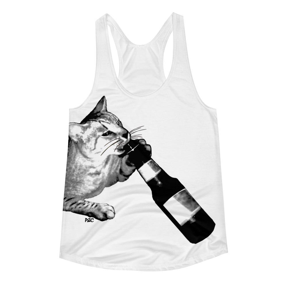 Cataholic - Women's Racerback Tank