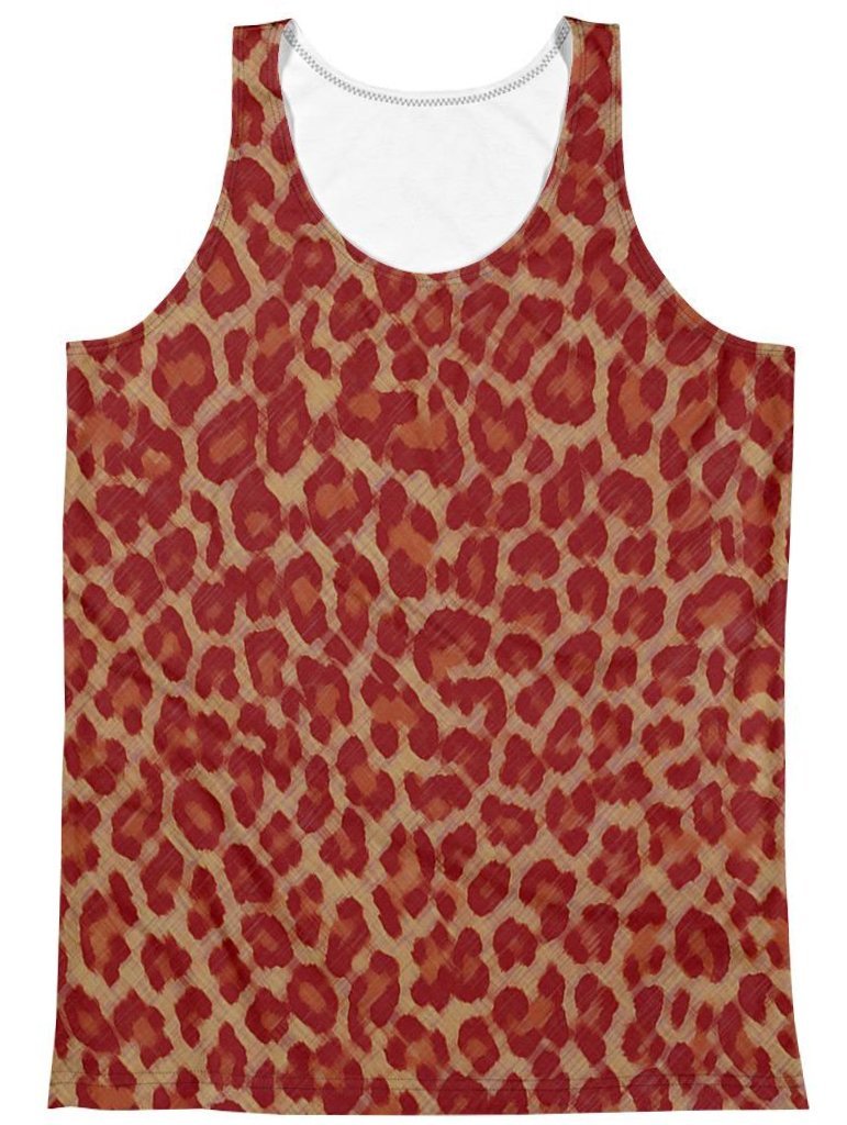 Red Cheetah - Sublimation Tank