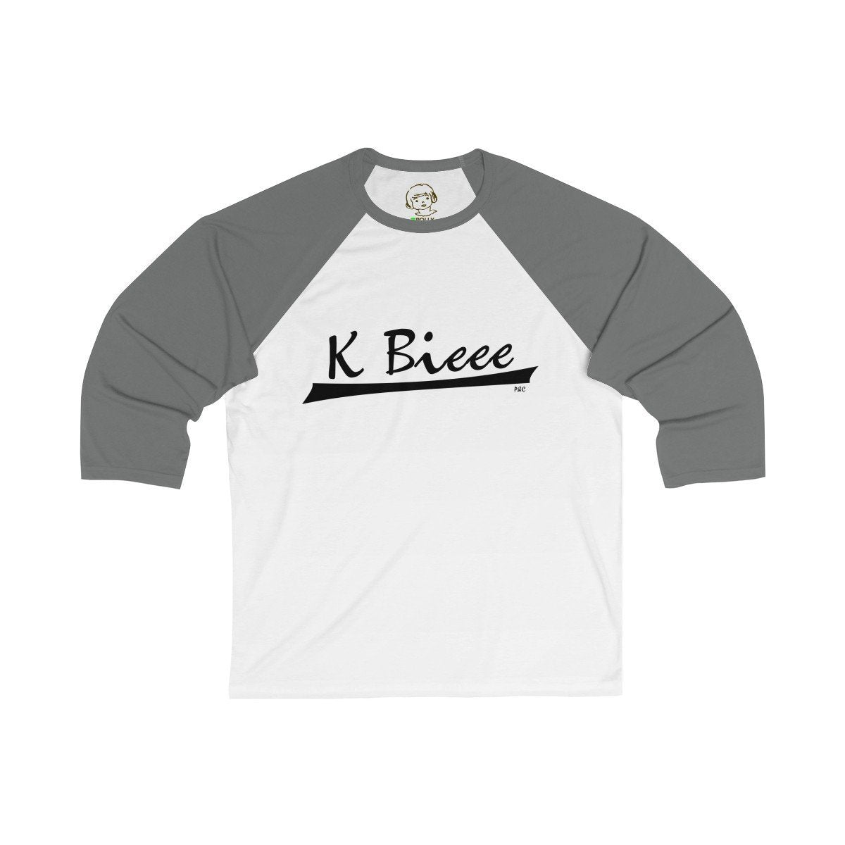 K Bieee - Unisex 3/4 Sleeve Baseball Tee