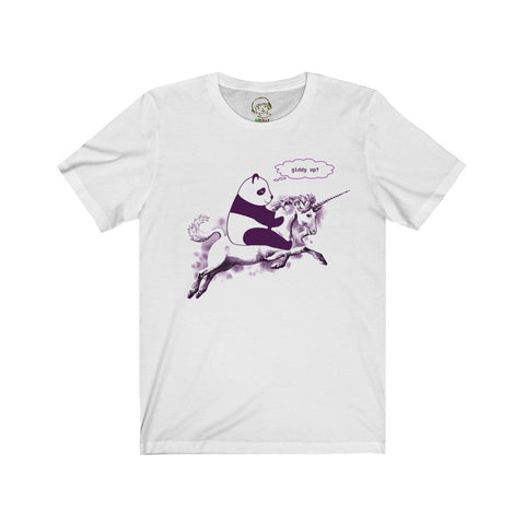 Giddy Up - Panda Riding Unicorn Shirt