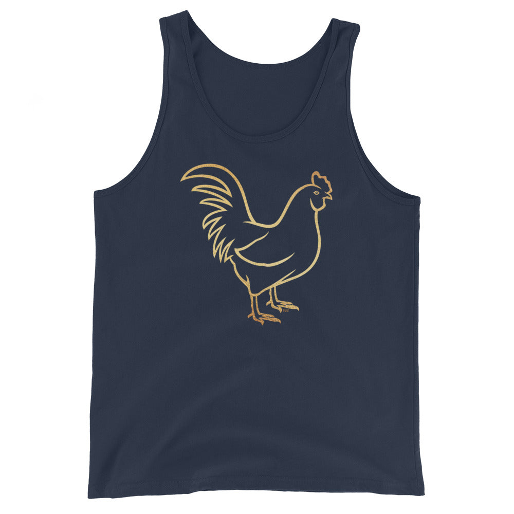 The Golden Cock Tank Top